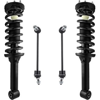 Front Rear Struts w/Springs Sway Bars Kit For 05-10 HYUNDAI TUCSON KIA