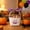 C, variant on Halloween Pumpkin Face Candy Basket with Bow, Orange Gingham Lined Fabric Trick or Treat Bucket Kids Handheld Gift Storage Bag for Party Decor