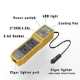 thumbnail image 3 of Car Power Inverter DC 12V To AC 110V 220V Converter Auto Charger Converter Adapter, 3 of 4
