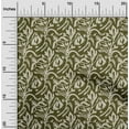 thumbnail image 2 of oneOone Velvet Olive Green Fabric Block Sewing Material Print Fabric By The Yard 58 Inch Wide-RQ, 2 of 5