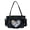 Black, variant on Sweet Gothic Lolita Ita Bag with Heart Window lace design shoulder bag ballet style drawstring messenger bag anime jk itabag bag female