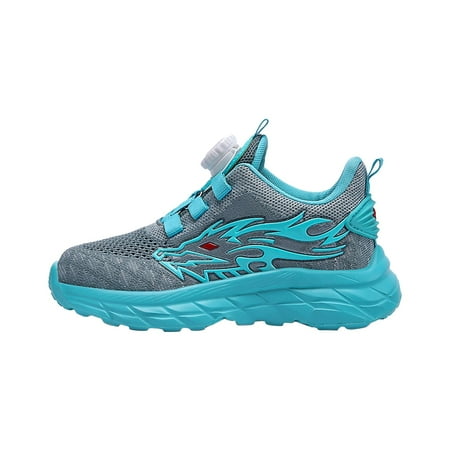

Kids Shoes Boy s Mesh Breathable Indoor Outdoor Lightweight Fitness Trainers Sports Shoes Boys Sneakers Mint Green 9 Years