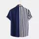 thumbnail image 2 of Camisas Casual Playa De Raya Bloques De Color Para Hombre, 2 of 6