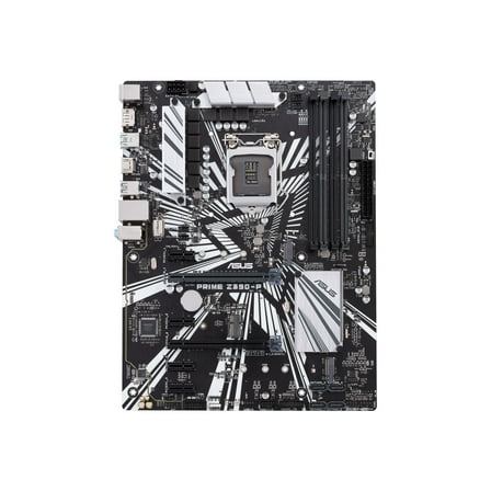 ASUS PRIME Z390-P - Motherboard - ATX - LGA1151 Socket - Z390 Chipset - USB 3.1 Gen 1, USB 3.1 Gen 2 - Gigabit LAN - onboard graphics (CPU required) - HD Audio (8-channel)