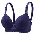 thumbnail image 1 of Womens No Underwire Bras Plus Size Comfort Soft Bras Supportive Bralettes Cute Breathable Wireless Bra, 1 of 7
