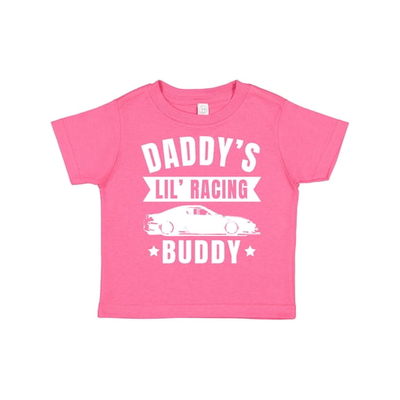 Inktastic Daddys Lil Racing Buddy Boys or Girls Toddler T-Shirt