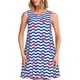 thumbnail image 1 of Balery Nautical Anchors Vestidos de verano para mujer con estampado: vestido holgado sin mangas, vestido playero informal y cómodo para días calurosos., 1 of 7