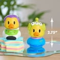 thumbnail image 5 of Duckalooz Character Duck Toy Figures 2-Pack, Toy Story Buzz and Alien, Collectible Ducks for Play and Display, Novelty Gift Toy Set Kids Ages 2+, 5 of 6