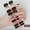JM043, variant on New Year Semi-curing Gel Nail Sticker Waterproof And Durable