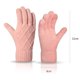 thumbnail image 3 of Guantes de invierno para mujer, de punto, de terciopelo de doble capa, gruesos y cálidos, imprescindibles para el invierno., 3 of 4