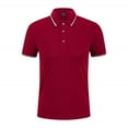 thumbnail image 1 of Blusa de Manga Corta con Cuello Suave Cuello de los Hombres, Camisa Ligera Y Casual, 1 of 8