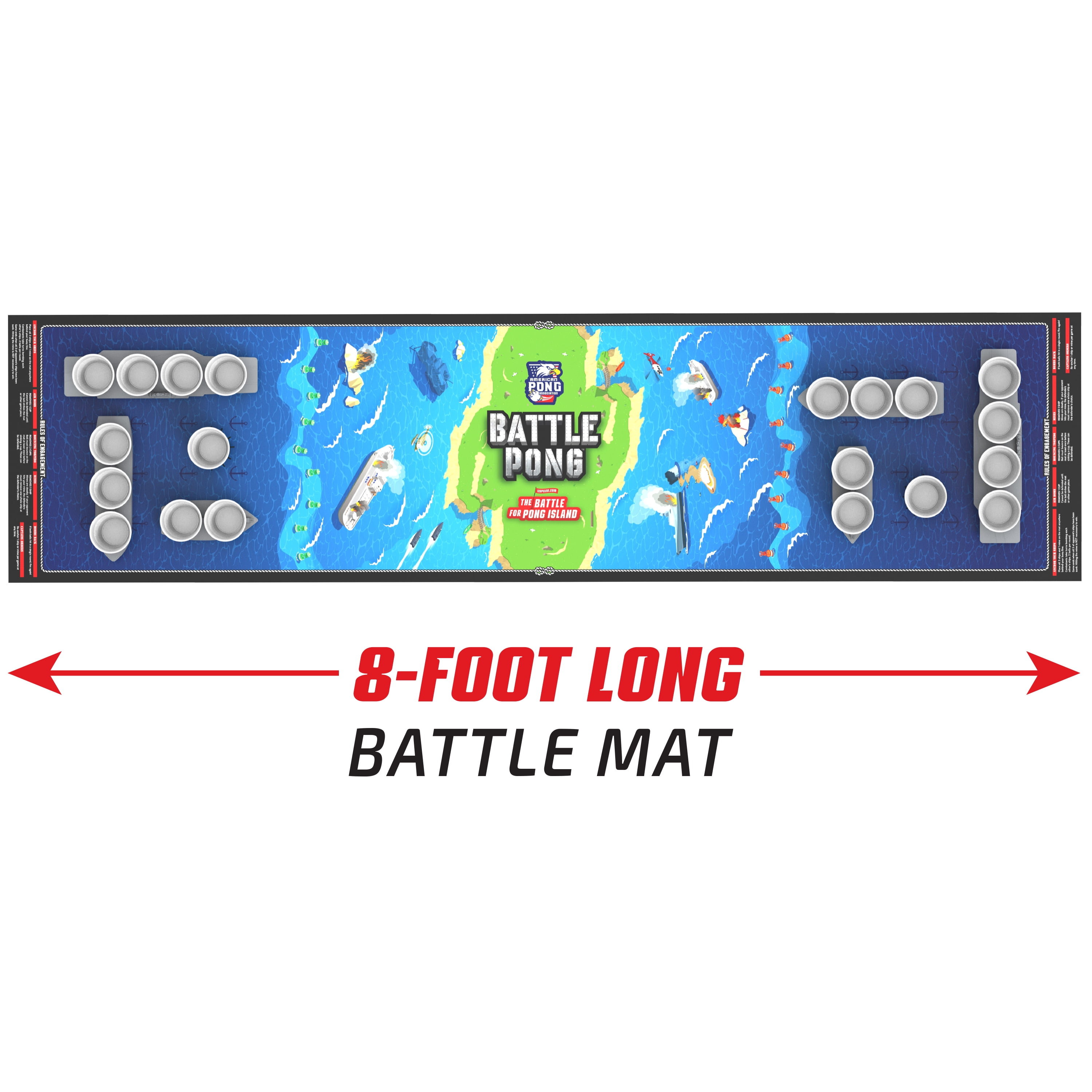 BattlePong, Tabletop Pong Party Game, for All Ages, by MinnARK