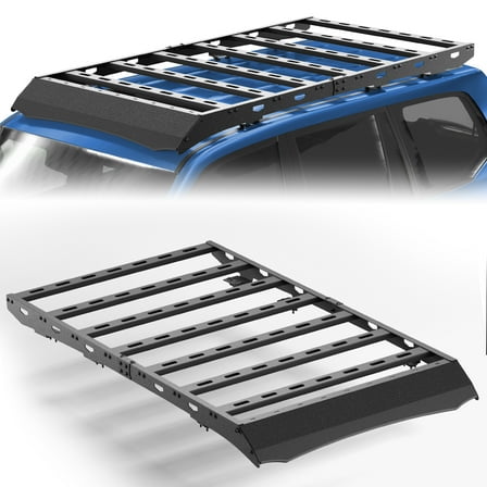 POFENZE Roof Rack Basket for Lexus GX470 2003-2009 Easy Install Roof Rack Cargo Baskets for Lexus GX470