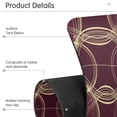 thumbnail image 4 of Yayeee Faucet Mat for Kitchen Sink 14.7" Diatomite Long Splash Guard Pad, Gold Abstract Pattern, 2 Pack, 4 of 7