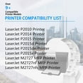 thumbnail image 3 of NineLeaf Compatible Toner Cartridge Replacement for HP Q7553A 53A Laserjet P2015 P2015dn P2015d P2015x M2727 MFP, 3 of 5