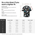 thumbnail image 7 of Fotbe Space print Short Sleeve Button Down Shirts for Men Casual Summer Beach Wrinkle Free Shirt-3X-Large, 7 of 7