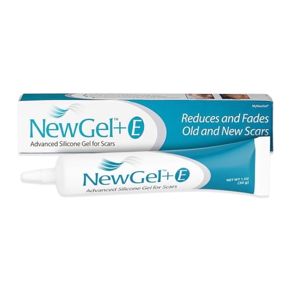 NewGel  by MyNewGel Silicone Scar Gel with Vitamin E, Reduce & Fade Scars, 1 oz