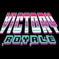 thumbnail image 2 of Men's Fortnite Retro Victory Royale Sweatshirt Black 2X Large, 2 of 4