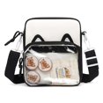 thumbnail image 3 of CAIXIA Messenger Bag Kids Cute Badge Pattern Transparent Shoulder Crossbody Bag, Lightweight Casual Handbag For Boys Girls Daily Use, 3 of 4