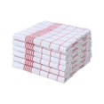 thumbnail image 2 of Cotton Dish Towels, Large Absorbent Kitchen Cleaning Cloths, Reusable Table Wiping Rags, Multipurpose Household Towels for Dishes, Countertops, Glass, 6-Pack Soft & Durable Set, 2 of 8