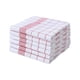 thumbnail image 3 of Fiudx Juego de Paños de Cocina Absorbentes de Algodón Suave, de Secado Rápido, Multiusos, para Cocina, Mesa y Vidrio, Paquete de 6, Rojo y Azul, 42 X 64 Cm, 3 of 7