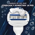 thumbnail image 4 of Cartucho de Rastrillo Gillette Mach3 Cuerpo con Barras de Gel Humectantes, 2 pzas, 4 of 5