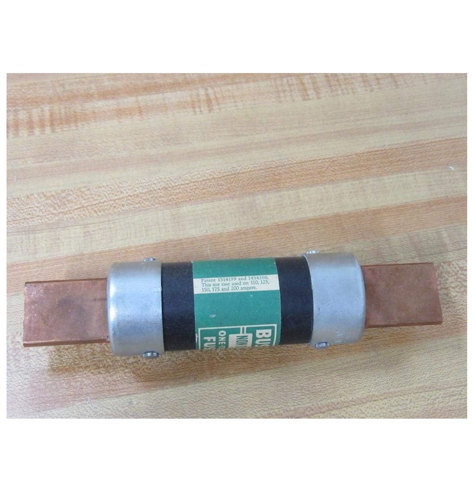 NON-125 125 Amp One-Time Blade Fuse Non-Current Limiting Class H, 250V UL Listed