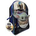 thumbnail image 2 of Star Wars"The Child" Baby Yoda 16" Half Moon Backpack with 1 Zipper Front Pocket & Ears, 2 of 2