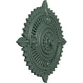 thumbnail image 3 of 29 1/8"OD x 1 1/4"ID x 4"P Haylynn Ceiling Medallion Cloud Burst Finished, 3 of 7