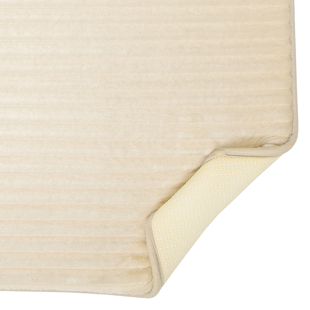 Mainstays Performance Quick Dry Memory Foam Bath Mat, Papyrus Beige, 20 in x 30 in
