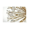 thumbnail image 6 of Elegant Lighting Vera 44 Inch Three Tiers Crystal Starburst Chandelier In Satin Gold, 6 of 10