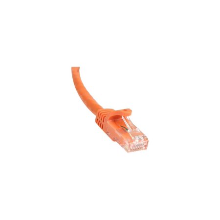 UPC: 0065030838658 | StarTech.com N6PATCH50OR 50 ft Cat 6 Orange Gigabit Snagless RJ45 UTP Cat6 Patch Cable