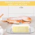 thumbnail image 4 of Binwennn Conteneur à Sandwich et Fromage Réutilisable Sac de Nourriture pour Chien Plateau à Graisse en Acier Inoxydable 304 avec Couvercle et Poignée Ergonomique Cuisine Durable, 4 of 7