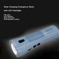thumbnail image 3 of Solar Charging Emergency Radio, Essential Emergency Weather Radio 87-108MHZ with LED Flashlight for Camping Hurricane Blizzard, 3 of 7