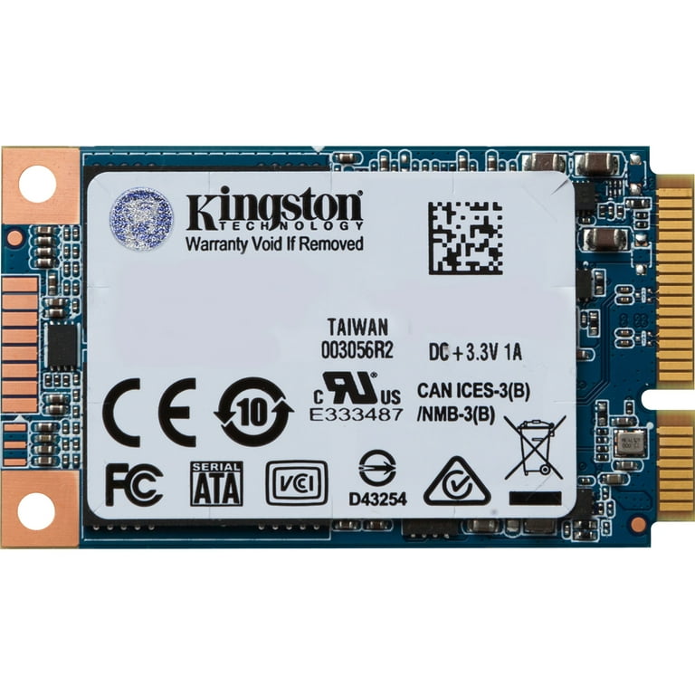 Kingston UV500 - SSD - encrypted - 480 - internal - mSATA - SATA 6Gb/s - 256-bit AES - Self-Encrypting Drive (SED), TCG Opal 2.0 - Walmart.com