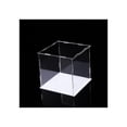 thumbnail image 1 of Mostrar caja encimera protección contra el polvo Protección a prueba de polvo Organizador cuadrado Soporte Autoesconjunto Decoración para el hogar para la muñeca Juguete Coleccionables 18*18*18 Inevent HA011859-01, 1 of 7