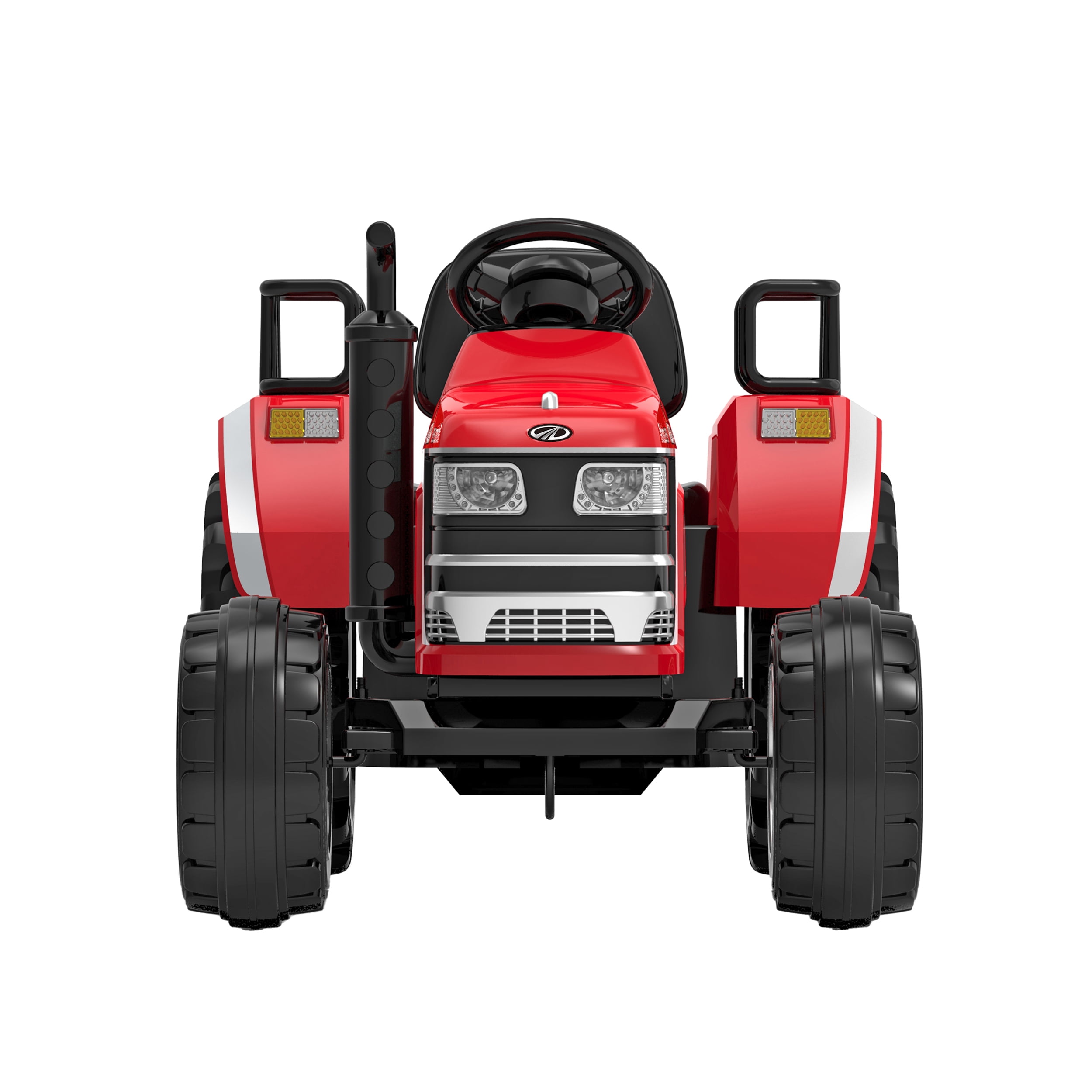 Blazin' Wheels 12V Tractor Ride-On with USB & MP3 for Kids, Powered Toy Vehicle