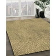 thumbnail image 3 of Ahgly Company Machine Washable Indoor Square Transitional Yellow Orange Area Rugs, 5' Square, 3 of 7