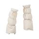 thumbnail image 2 of Calentadores de piernas de invierno para mujer, ajustables, ligeros, prácticos, suaves y largos. Beige Blanco, 2 of 9