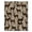 Beige, Pattern 4, variant on ODIKA 4' x 6' Machine Washable Non-Slip Area Rug, african print High Traffic Rug, Beige, 989912