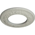 thumbnail image 3 of Ekena Millwork 13 1/4"OD x 7 1/8"ID x 7/8"P Salem Ceiling Medallion (Fits Canopies up to 7 1/8"), Hand-Painted Pot of Cream, 3 of 5