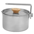 thumbnail image 4 of Outdoor Lunch Container, 1L Capacity Space Saving Stainless Steel Bento Pot Multifunctional  For Camping And Outings, 4 of 8