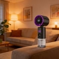 thumbnail image 6 of Portable Fan, Foldable Handheld Design with Mist Spray, 5 Speed Settings, Usb Rechargeable for Travel Office Home, 6 of 7