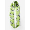 thumbnail image 2 of Bimba Green Dots & Raccoon Animal Printed Pure Silk Scarf For Hair Neck Head Bandanas For Women 40 x 80 Inches, 2 of 6