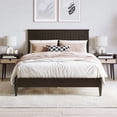 thumbnail image 2 of Naples Full Wood Low Profile Platform Bed in Espresso, 2 of 27