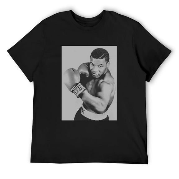 Mike Tyson T-Shirt Men'S T Shirt Black S