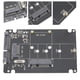 thumbnail image 3 of Adaptador M2 NGFF/MSATA a 30 SSD de 6Gbps a placa lectora convertidora para 98/se/me/2000/xp/win7/win8/win10/OS X 86 y superior ANGGREK Otros, 3 of 8