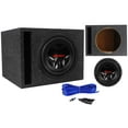 thumbnail image 1 of JVC CS-G1210 12" 1200W 4-Ohm Car Subwoofer + Vented Sub Box Enclosure, 1 of 10