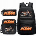 thumbnail image 2 of Ktm Cross School Set Backpack Bag Pencil Case, 2 of 5
