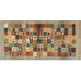 thumbnail image 1 of Ahgly Company Indoor Rectangle Contemporary Sienna Brown Abstract Area Rugs, 6' x 9', 1 of 6